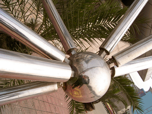 诸暨不锈钢螺栓球网架